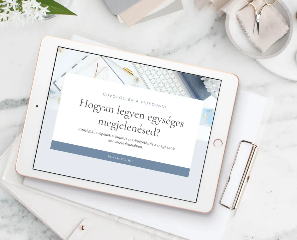 hogyan legyen egyseges a megjelenesed kurzus beke kitti szakertoi weboldal keszites 1